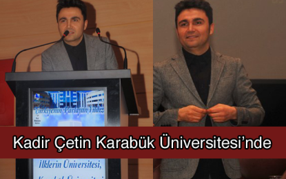 Dj Kadir Çetin Karabük Üniversitesi’ndeydi