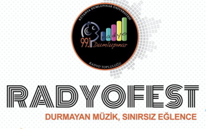 Dumlupınar Üniversitesi Radyofest düzenledi